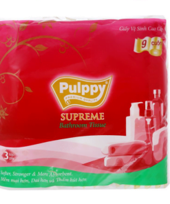 Giấy vệ sinh pulppy supreme 3 lớp